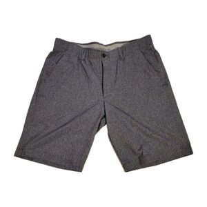 Under Armour Men's Size 36 Chino Shorts Loose Heatgear Golf Gray Polyester